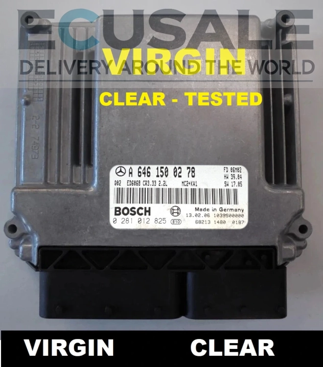 steuergerät Mercedes Vito Viano 2.2 CDI OM646 A6461500278 0281012825