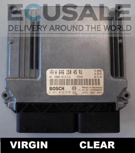 Sterownik silnika 0281012570 A6461504591 Mercedes Vito Viano 2.2 CDI VIRGIN