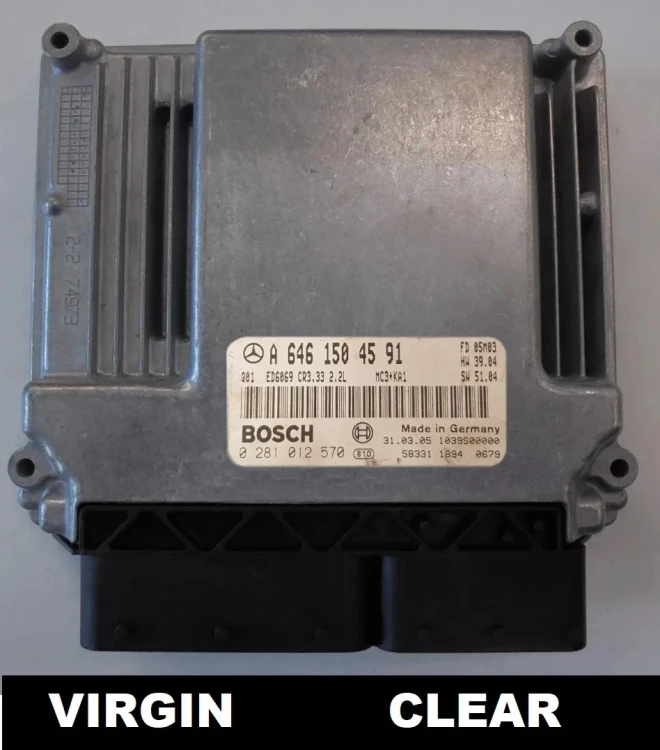 A6461504591 0281012570 engine ECU Mercedes-Benz 2.2 CDI OM646 Virgin Vito 115 CDI / Viano W639