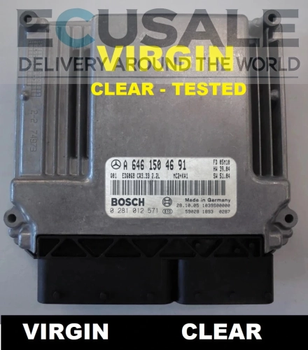 Centralita de motor Mercedes Vito Viano 2.2 CDI OM646 A6461504691 0281012571