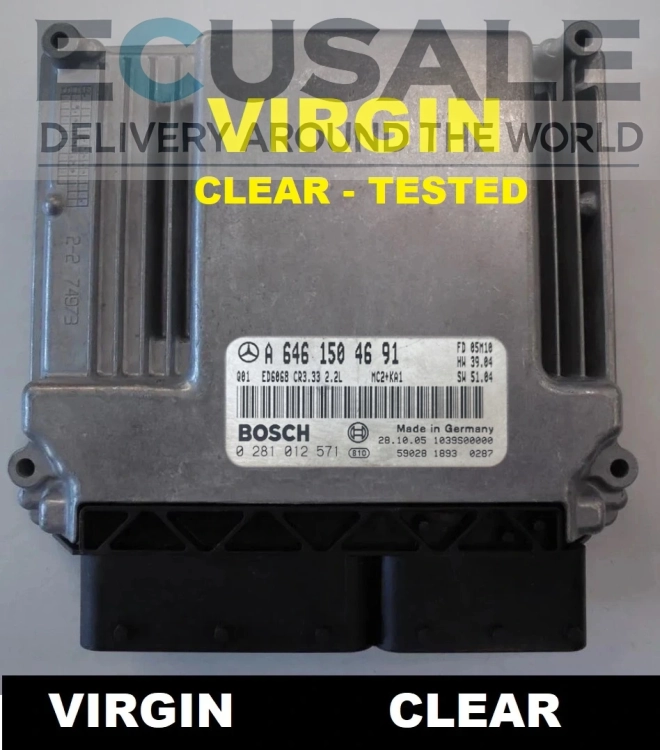 steuergerät Mercedes Vito Viano 2.2 CDI OM646 A6461504691 0281012571