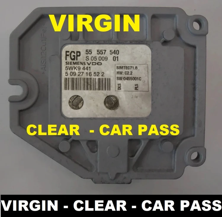 55557540 5WK9441 centralina motore Siemens Opel Vectra C / Signum 1.8 16V Virgin – vista aggiuntiva
