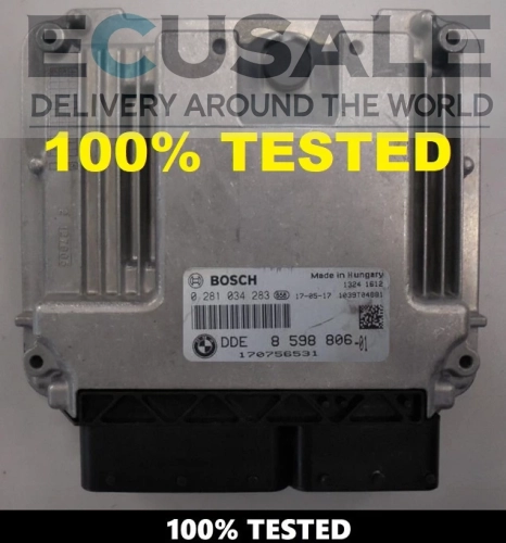Sterownik silnika BMW 2.0D 0281034283 8598806 DDE8598806