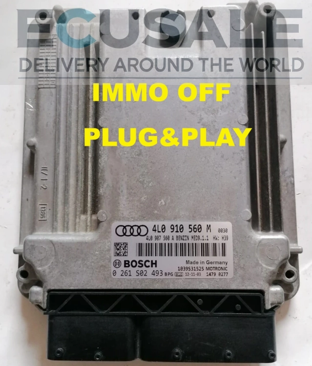 Centralina del motore immo off audi Q7  4.2TDI 4L0910560M 0261S02493