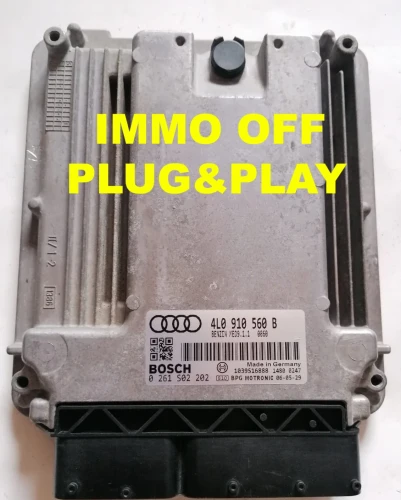 4L0910560B 0261S02202 Motorsteuergerät Bosch MED9.1.1 Audi Q7 4.2 V8