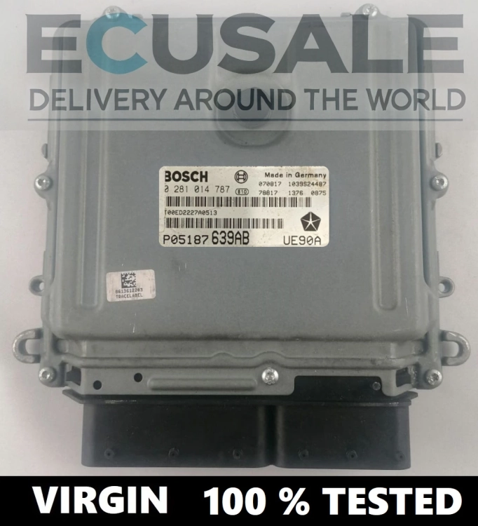 0281014787 P05187639AB VIRGIN ECU ENGINE Dodge Nitro 2.8 CRD