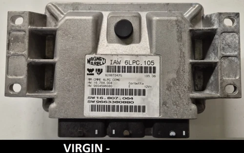 9663380880 9654596080 engine control unit Magneti Marelli IAW 6LPC.105 Peugeot Citroën Virgin