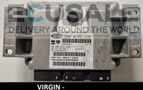 centralina do motor VIRGIN 9663380880 9654596080 IAW6LPC.105