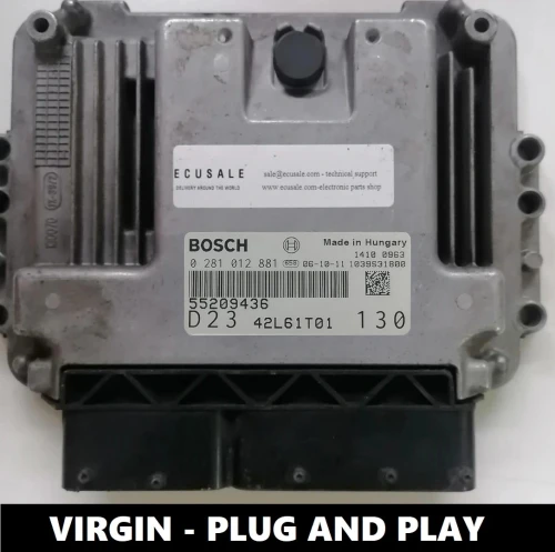 55209436 0281012881 centralina do motor Bosch Fiat Ducato 2.3 Multijet