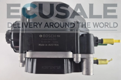 Pompa AdBlue Bosch 0444042031 / 05043818680 Denoxtronic 24V – widok etykiety oryginalnej części