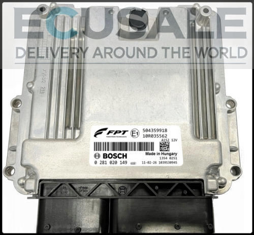 IVECO DAILY ECU 0281020149 / 504359918 IMMO OFF CENTRALINA