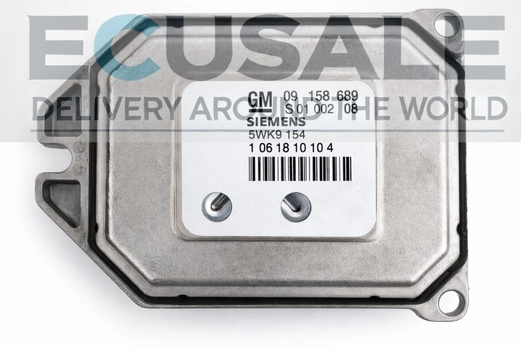 Centralina motore OPEL originale GM 09158689 Siemens 5WK9154 – versione più recente che sostituisce il modello precedente