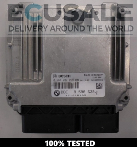 steuergerät BMW DDE 8588639 Bosch 0281032209 – ECU 2.0d F10 F11