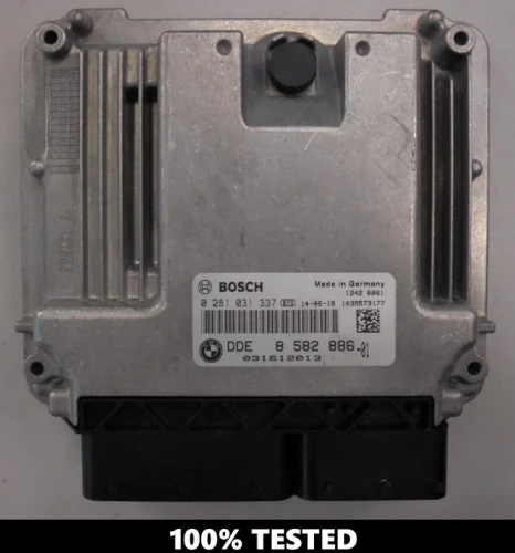 8582886 0281031337 centralina do motor BMW 2.0 Diesel DDE8582886 F10 / F11 / X3 F25