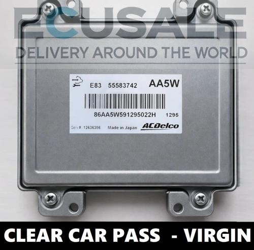 Sterownik silnika Opel Corsa D 1.2 A12XER 55583742 AA5W 12636386 VIRGIN