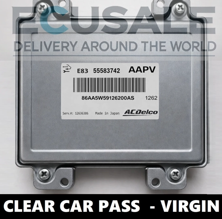 centralina do motor Opel Corsa D 1.2 A12XER 55583742 AAPV 12636386 VIRGIN