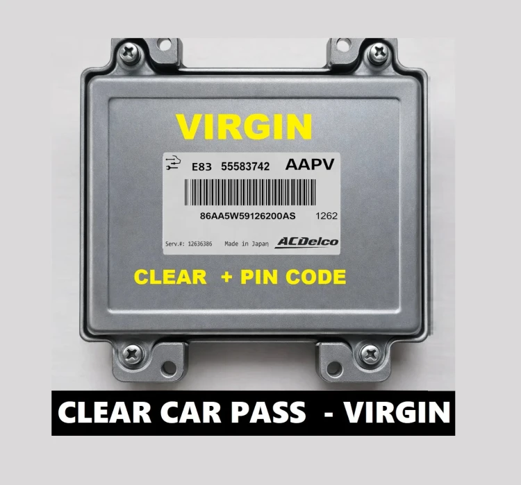 55583742 AAPV 12636386 engine control unit Delco Opel Corsa D 1.2 petrol Virgin – additional view