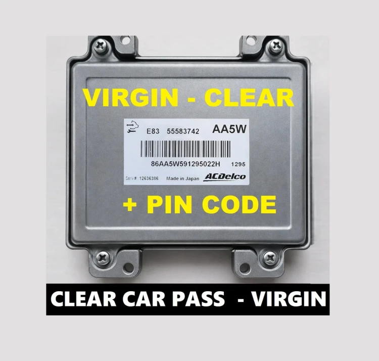 55583742 AA5W 12636386 sterownik silnika Delco Opel Corsa D 1.2 benzyna Virgin – dodatkowe zdjęcie