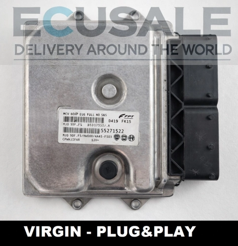 55271522 MJD9DF.F5 VIRGIN sterownik silnika Fiat Ducato 2.3 JTD Plug &amp; Play