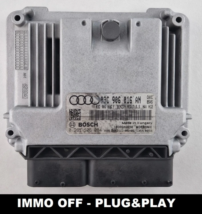03C906016AN 0261S06084 engine ECU Bosch Audi A3 1.4 TSI
