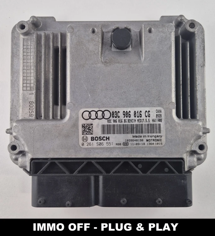 03C906016CG 0261S06551 sterownik silnika Bosch Audi A1 1.4 TSI