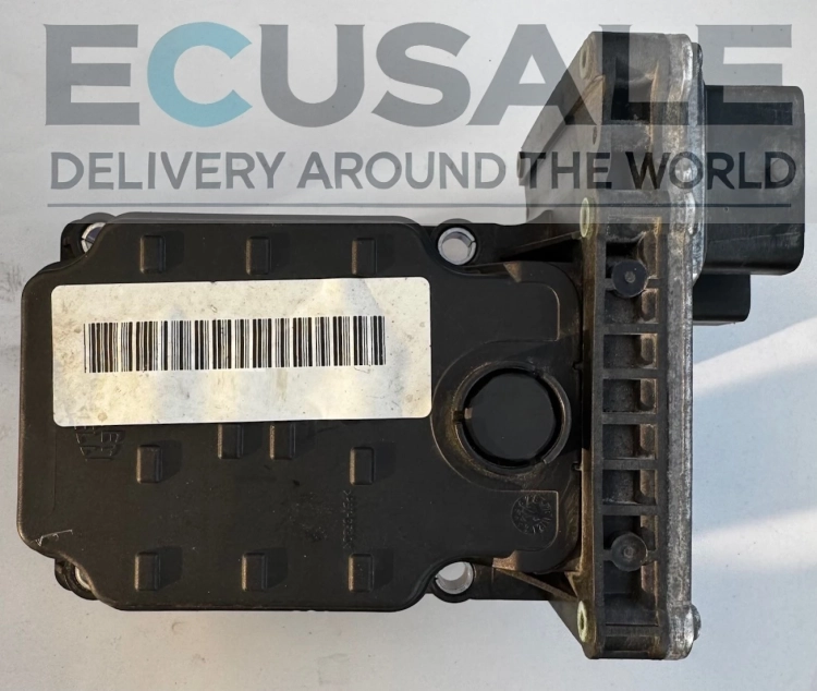 Centralina da caixa de velocidades Citroën 9664139780 – placa de identificação e marcações do fabricante.