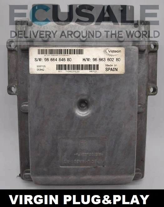 ecu 9666484380 9666360280 CENTRALINA DO MOTOR