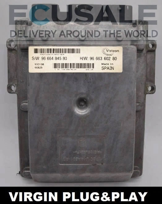 9666484580 controller in VIRGIN version – automatically programs itself to the vehicle.