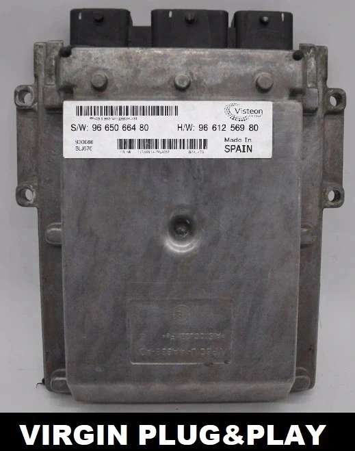 9665066480 9661256980 engine control unit Visteon Virgin Ducato Boxer Jumper 2.2