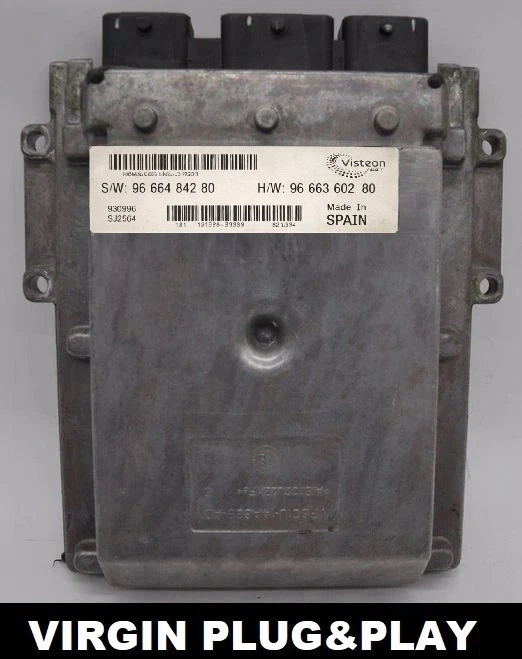 9666484280 9666360280 engine control unit Visteon Virgin Ducato Boxer Jumper 2.2