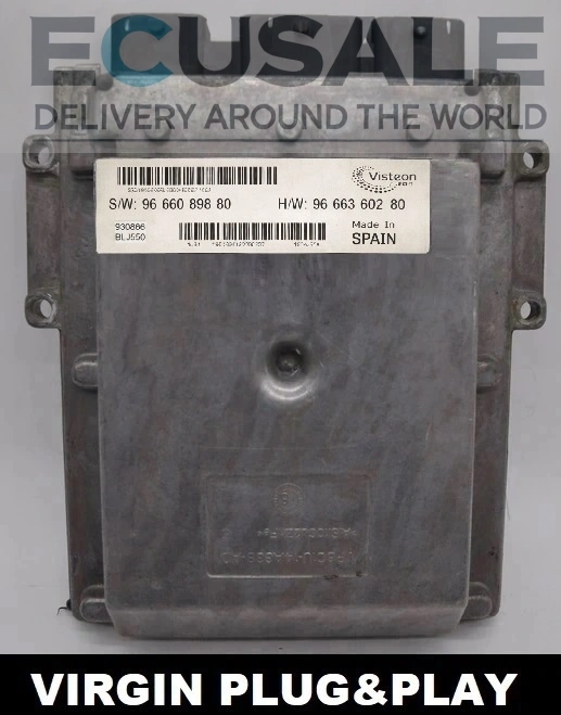 ecu 9666089880 2.2 hdi visteon CENTRALINA