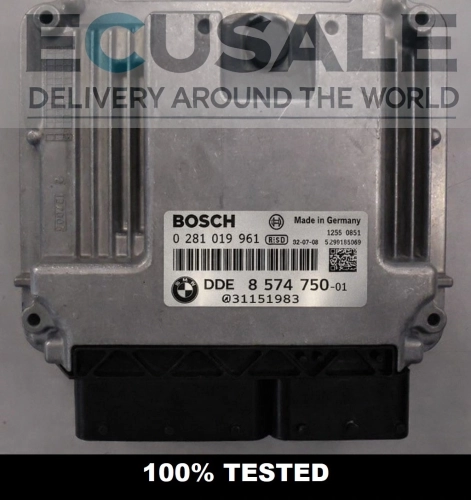 Centralita de motor Bosch 0281019961 BMW Serii 5 F10 F11 2.0 Diesel