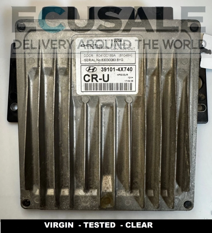 ECU Engine 391014X740 R0410G189A Hyundai Terracan 2.9 CRDi Diesel VIRGIN