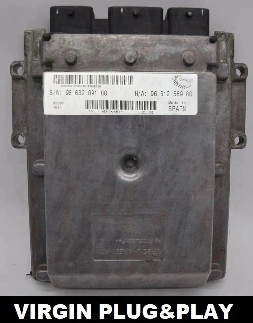 9663289180 9661256980 engine control unit Visteon Virgin Ducato Boxer Jumper 2.2