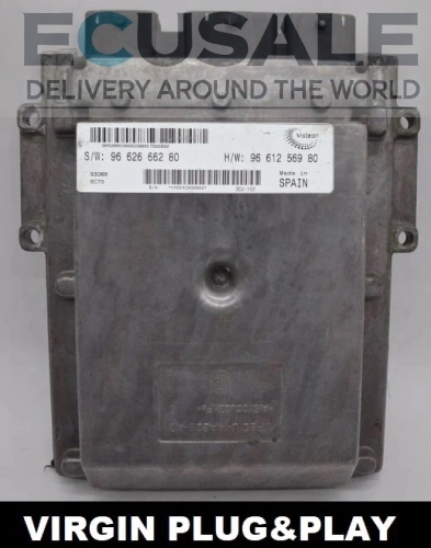 Centralita de motor 9662666280 9661256980 Visteon Ducato Boxer Jumper 2.2 VIRGIN