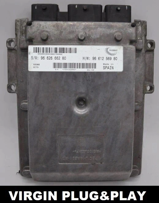 9662666280 9661256980 engine control unit Visteon Virgin Ducato Boxer Jumper 2.2