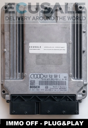 centralina do motor 4L0910560G 0261S02456 Audi Q7 4.2 V8 FSI IMMO OFF