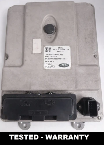 K8D2-14B227-AM conversor DC/DC 48V–12V Land Rover MHEV