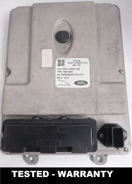 K8D2-14B227-AM przetwornica DC/DC 48V–12V Land Rover MHEV