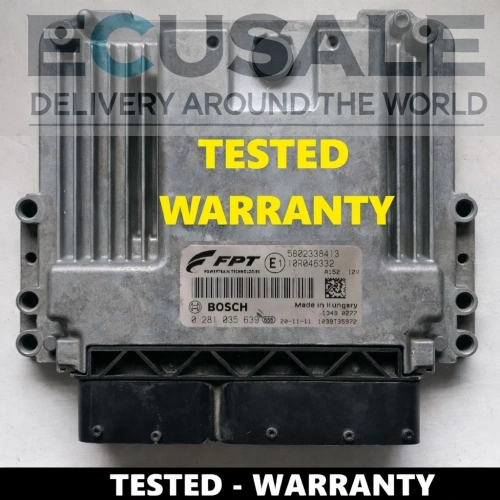 ECU Iveco Daily / Eurocargo – Bosch 0281035639, centralina motore testata con numero 5802338413