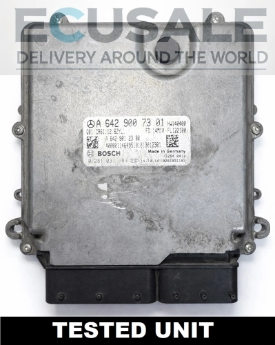 Centralina motore A6429007301 A 642 900 73 01 Bosch 0281031183 Mercedes 3.0 CDI V6 CR6.1