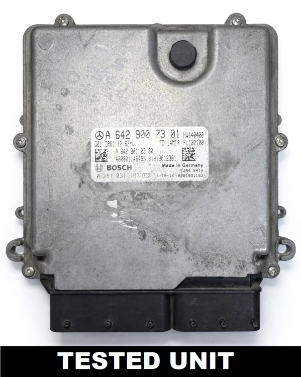 A6429007301 0281031183 engine ECU Mercedes-Benz 3.0 CDI OM642 E W212 350 CDI / BlueTEC