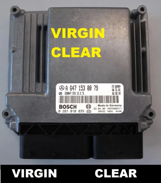 A6471530079 0281010835 engine ECU Mercedes-Benz 2.7 CDI OM647 Virgin E W211 270 CDI – additional view