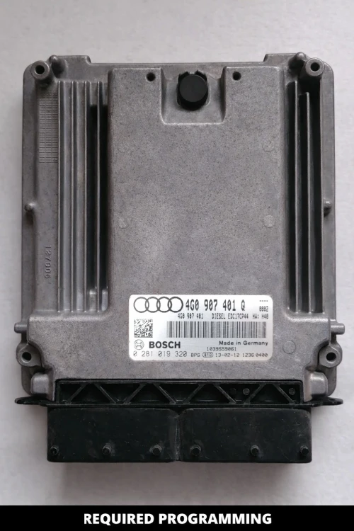4G0907401Q 0281019320 sterownik silnika Audi A6 C7 3.0 TDI Bosch 4G0 907 401 Q