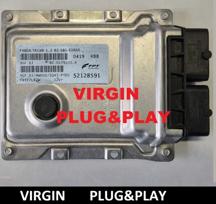 52128591 9GF.DJ Fiat Panda 1.2 engine control unit – additional view