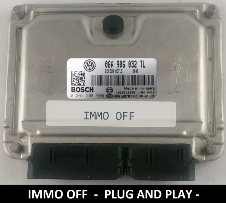 0261208950 06A906032TL sterownik silnika Bosch VW Polo 6R 1.8 TSI