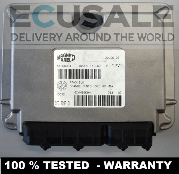 CFC328F01 51808084 Selespeed Fiat Punto Grande Centralita de la caja de cambios 1.4