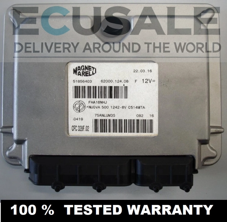 51856403 CFC328F.02 Gearbox Controller Selespeed FIAT 500 1.2 1.4 Dualogic transmission control module