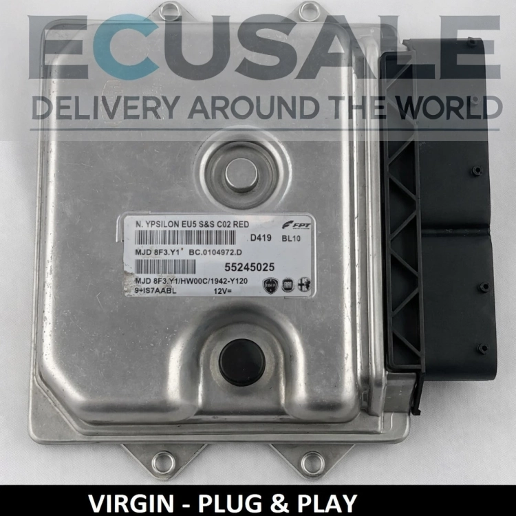 55245025 MJD8F3.Y1 Centralina motore Lancia Ypsilon 1.3 Multijet VIRGIN Plug&amp;amp;amp;Play