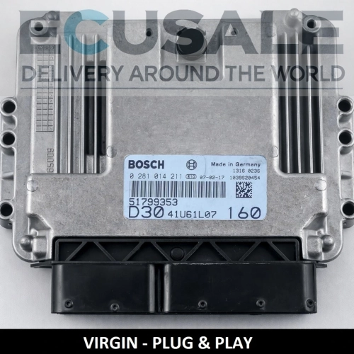 Centralina motore 51799353 0281014211 Fiat Ducato 3.0 ECU Bosch